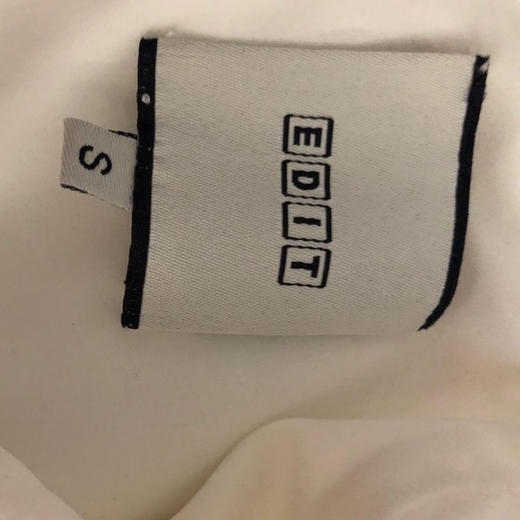 NWOT EDIT Peplum Top - Picture 4 of 4